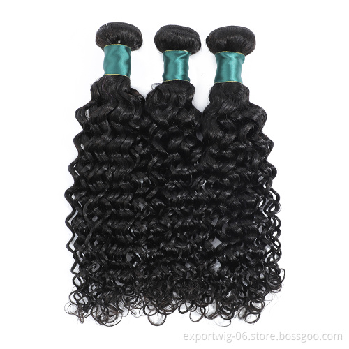 Good quality virgin human hair natural color body wave transparent lace hair bundles raw remy hair